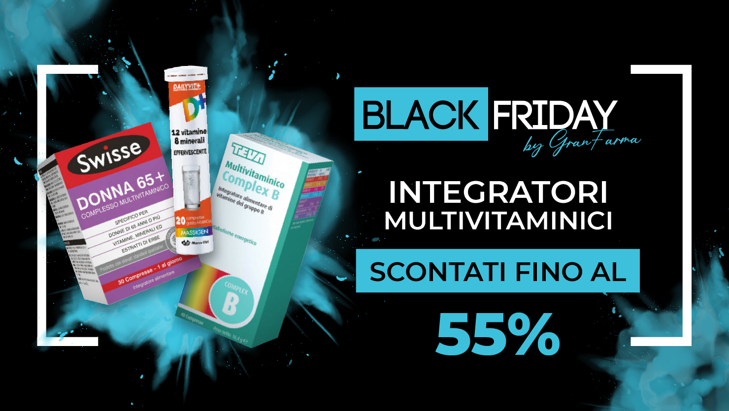 Integratori multivitaminici black friday